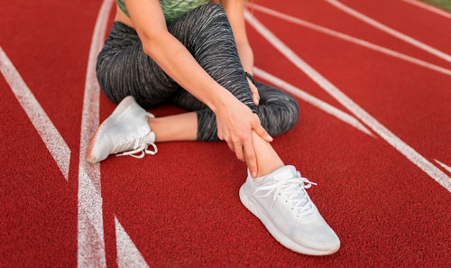 Ankle-injury-track Ankle Sprain