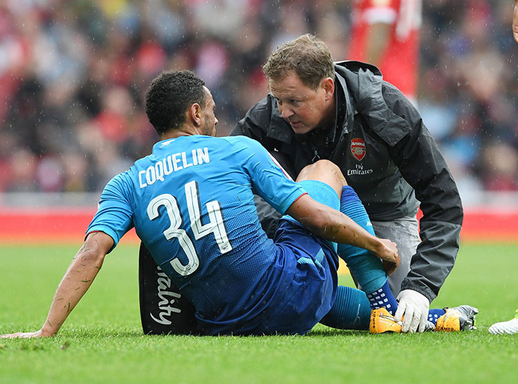 Coquelin Foot Injury