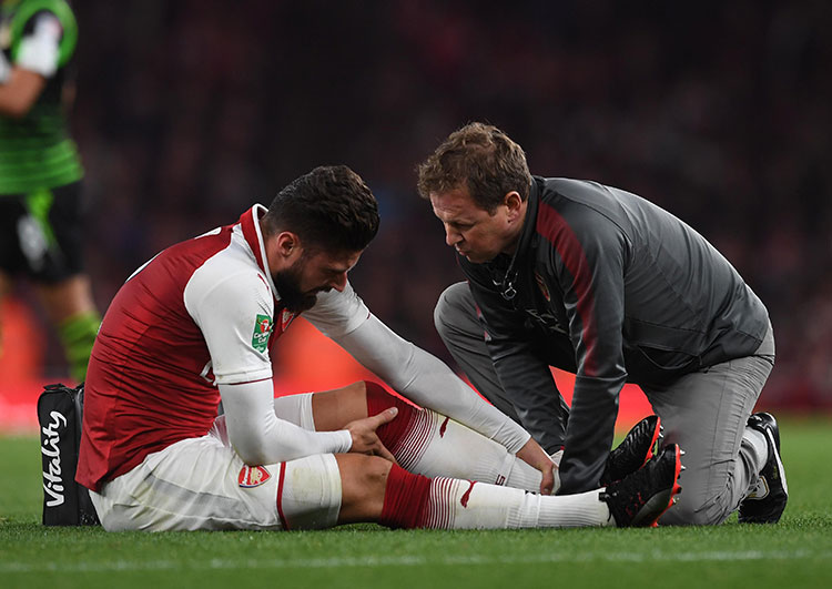 Lewin-Giroud Lewin Giroud Ankle Injury
